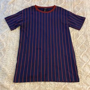 Striped T-shirt dress